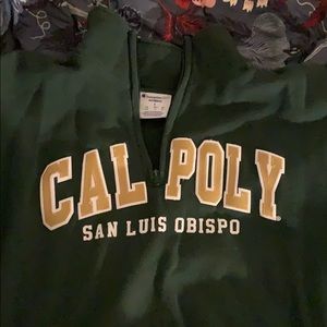 Cal Poly champion brand 1/4 zip